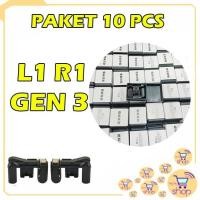 ราคา [10 ชิ้นแพคเกจ] L1 R1 PUBG Android ios Gaming Joystick Gamepad (8922022947)