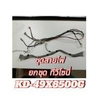 ราคา ชุดสายไฟทีวีโซนี่TV SONY KD-49X8500G ครบชุดทั้งเครื่องมือสอง ถอดจากทีวีจอเสียตามคลิป (24984389603)