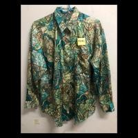 ราคา เสื้อลายดอกวินเทจ มือสอง (1739318155)