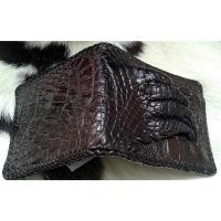 ราคา Genuine Original Alligator Leather Skin Bifold Wallet for Men,Handmade Leather wallet, Gift for him, leather wallet men, (9685682680)