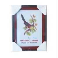 ราคา กรอบรูปไม้สีน้ำตาล ขนาด A4 (1543631669)