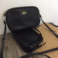 ราคา COACH CROSSBODY 2 zip สีดำ (1379952279)