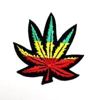 ราคา [ ตัวรีดติดเสื้อ ลาย ใบกัญชา รูปกัญชา ธง เร็กเก ฮิปปี้ ] Reggae Ganja Flag Patch งานปัก DIY ตัวรีด เสื้อ อาร์ม เท่ๆ แนวๆ (5941274038)