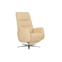 ราคา Modernform Recliner รุ่น Carly เก้าอี้ปรับนอน หนังแท้ สีครีม (8312853539)