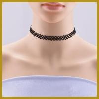 ราคา จี้เพชรสีดำ กับ สร้อยคอมินิลูกไม้ สไตล์โชคเกอร์ (42111198710)