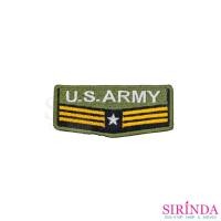 ราคา ตัวรีดการ์ตูนบั้งทหารU.S.ARMY ตัวรีดติดเสื้อ อาร์มปักตกแต่ง DIY EMBROIDERY PATCH (00080437) (22257856669)