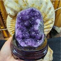 ราคา ผลึกหินอเมทิสต์ อเมทิสต์ โพรงอเมทิสต์ (Amethyst)อเมทิส อะเมทิสต์ สูง12.5 ซม.หน้ากว้าง9.5 ซม.หนา10.5 ซม.น้ำหนัก1,073.4 g. (22054302666)