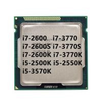 ราคา I7-2600 i7-3770 i7-2600S i7-3770S i7-2600K i7-3770K i5-2500K i5-550K i5-3570K Quad Core LGA 1155 CPU โปรเซสเซอร์ (27453283092)