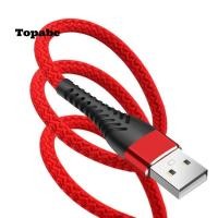ราคา Top สายชาร์จ USB Type C แบบถัก ยาว 1 เมตร 2 เมตร 3 เมตร หลากสี สําหรับ Samsung S20 (17611290726)