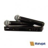 ราคา SHURE BLX288TH/B58 ชุดไมค์ลอยมือถือคู่ (10742408936)