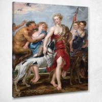 ราคา Diana And Her Nymphs Departing For The Hunt Peter Paul Rubens, ppr62 ภาพพิมพ์บนผ้าใบแคนวาส (24294522373)