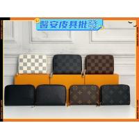 ราคา [ตัวเลือกเซเว่น] Ready Stock Classic Presbyopic Black Flower Short Clip Coin Purse Wallet Zipper P (55607735711)
