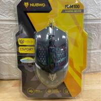 ราคา NUBWO NM-100 เมาส์ เมาส์เกมมิ่ง เล่นเกม MOUSE USB GAMING OPTICAL มีไฟ (22245493790)