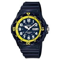 ราคา Casio นาฬิกา สายเรซิ่น สีน้ำเงิน รุ่น MRW-200HC-2BV (643846789)