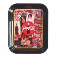 ราคา ชุดถาดสังกะสีโค้ก ลายคลาสิค (4ใบใหญ่) (15636422)