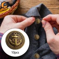 ราคา [สวย] 10ชิ้นกระดุมพระปุ่มนูนตกแต่งกางเกงปุ่มเย็บปักถักร้อย21มิลลิเมตรสําหรับงานฝีมือกางเกงเสื้อผ้าแจ็คเก็ตเย็บผ้า (54008085009)