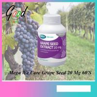 ราคา Mega We Care Grape Seed 20 Mg 60'S สารสกัดเมล็ดองุ่น (5135092694)