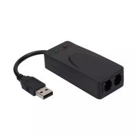 ราคา USB 2.0 Fax Modem 56K External 2 port (4515712778)