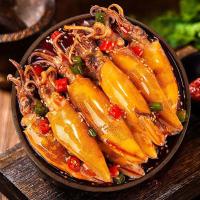 ราคา 100กรัม * 10กระป๋องกระต่ายทะเลรสเผ็ดกระป๋องอาหารทะเลขนาดเล็กปลาหมึกแห้งปลาคาร์เทิ้ลฟิชปลาหมึก ผู้มีอิทธิพล ปลาหมึกแห้ง (25097006354)