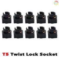ราคา 10 ชิ้น T5 LED Twist ซ็อกเก็ต PC47 แผงเครื่องมือ Cluster เปลี่ยนซ็อกเก็ตโคมไฟ Moto-414 (25844041868)