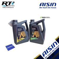 ราคา AISIN น้ำมันเครื่องสังเคราะห์แท้ 100% ไอซิน Aisin เกรด SAE 5w-40 / SAE 5w-30 เบนซิน Fully Synthetic 5w30 5w40 (7314577484)