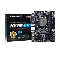 ราคา GIGABYTE SOCKET 1150 H81 Model : GA_H81M_DS2 /h81 LWC ประกัน 1ปี เกรด A (7552912545)