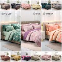 ราคา Tulip Delight [ครบชุด รวมผ้านวม] ผ้าปูที่นอน+รวมผ้านวม 3.5/5/6 ฟุต Printed Collection P.3 DL117-DL132 (53751382829)