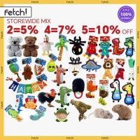 ราคา Fetch ของเล่นสุนัข ตุ๊กตาเสียงดัง หมี โคอะล่า ไดโนเสาร์ ไก่ เป็ด ฉลาม ม้าน้ำ หัวหอม ขิง กระเทียม (50561282894)