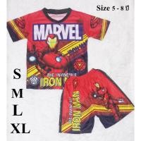 ราคา ชุดลายไอรอนแมน เสื้อ+กางเกง เหมาะสำหรับ 4-8ปี (16697403469)