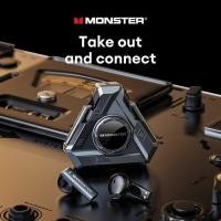 ราคา Original Monster Xkt22 Bluetooth 5.4 Earphones TWS Wireless Headphones Hifi Stereo Headset Cool Tri (29403853148)
