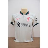 ราคา Liverpool ลิเวอร์พูล Away เยือน สีขาวครีม (แถมฟรี !! ถุงเท้า) เสื้อฟุตบอล มือสอง สภาพดี Size S (12611123698)