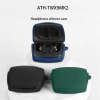 ราคา สําหรับ Audio-technica ATH TWX9/TWX9MK2 เคสซิลิโคนสีทึบกันกระแทกหูฟังสําหรับ Audio-technica ATH-TWX9MK2 ฝาครอบ (28988648236)