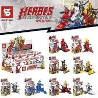 ราคา ในประเทศ S ยี่ห้อ Out-of-Print Building Blocks Lego ใช้งานร่วมกับ Marvel Superhero Deadpool Bagged Building Block Minifigure (48108857873)