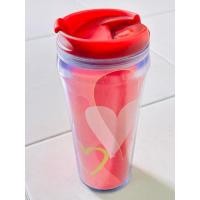 ราคา แก้วเก็บอุณหภูมิ Starbucks สีแดงลายหัวใจ (มือสอง) (25033436812)