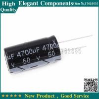 ราคา 5pcs lot 50V 4700UF 4700UF 50V Electrolytic capacitor 50 v / 4700 uf Size 18*35M (2178306706)