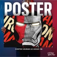 ราคา Iron Man Marvel โปสเตอร์ Superhero Room Wall ตกแต่ง Cool ความงามห้องนั่งเล่นตกแต่ง (53810114801)