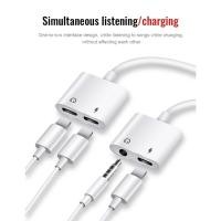 ราคา อะแดปเตอร์สายแปลงสำหรับ i-o-s สายแปลงต่อหูฟัง 3.5มม. พร้อมชาร์จไฟ for IP To Aux3.5 Adapter สายแปรงหูฟัง สำหรับไอโฟนไอแพด (26173002354)