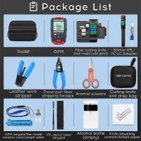 ราคา ❤ 21 Pcs/Set FTTH Toolbox With Aua-X5 Fiber Optic Cutter -70 ~ + 10Dbm Optical Power Meter Vis (27107558965)
