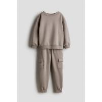 ราคา H&M(เอชแอนด์เอ็ม) ชุดสเวตเชิ้ต 2 ชิ้น เด็กผู้ชาย 1310142_1 (40325222328)
