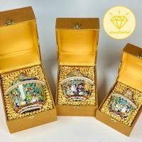 ราคา โถเบญจรงค์ ลายประเพณีไทย ขนาด 3, 4, 5 นิ้ว บรรจุกล่องผ้าไหม เบญจรงค์ ของขวัญปีใหม่ ของรับไหว้ ที่ระลึกเกษียณอายุ (29967381531)