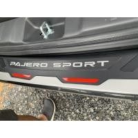 ราคา กันรอยท้าย กันรอยกันชนท้าย Pajero sport 2019 2020 2021 2022 2023 โฉมใหม่ล่าสุด สีเทาดำ HB (11227531233)