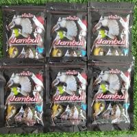 ราคา (5แถม1)อาหารนกกรงหัวจุก Jambul สูตร ขยันริก แบบซอง 110 g (57300363589)