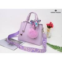 ราคา KARAYA มี2สาย 3ช่อง แถมฟรี ปอมๆผ้าผูกโบว์ (6248420167)