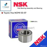 ราคา NSK ลูกปืนล้อหน้า Toyota Vios NCP41 NCP42 Gen1 ปี03-07 / ลูกปืนล้อ วีออส / 38BWD22 (10819061416)