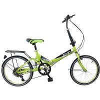 ราคา K-BIKE MAXX จักรยานพับได้ FOLDING BIKE 20 นิ้ว 6 Speed รุ่น 20K62 (New Design) เขียว (941801986)