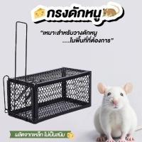ราคา กรงดักหนู กรงดักหนู ที่ดักหนู กับดักหนู กับดักกระรอก กระแต กรงหนู เคลือบกันสนิม สีดำ (26532119563)