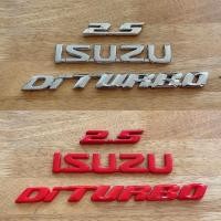 ราคา โลโก้ 2.5 ISUZU Di TURBO ตัวหนังสือฝาท้าย (จำนวน 3 ชิ้น) (11607718921)