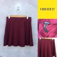 ราคา กระโปรงสั้น สีแดง Forever21 (8334379488)