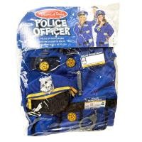 ราคา MELISSA & DOUG Role Play Costume Police 4835 ชุดสวมบทบาทตำรวจ (40728006641)