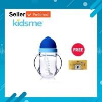 ราคา Kidsme ขวดหัดดื่มสำหรับเด็กเนื้อไตรตัน พร้อมหลอดถ่วงน้ำหนัก- สีฟ้า Tritan Training Cup Aquamarine 240 ml/8 Oz (3640587717)